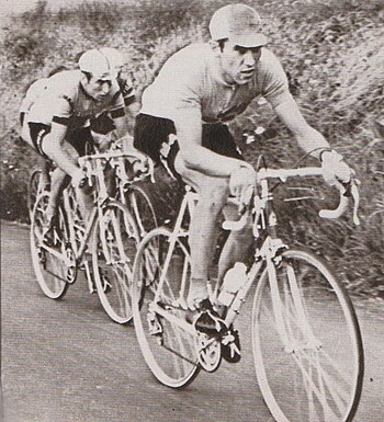 Eddy Merckx in Felice Gimondi