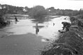 Entschlammung des Vorderen Russee im Oktober 1975