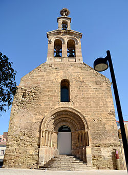 Old church of Santiago of Tormillo, Peralta de Alcofea, Huesca, Spain