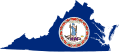 Flag-map of Virginia.svg