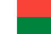 Flagge Madagaskars