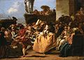 Giovanni Domenico Tiepolo: Il Minuetto, 1754-55.Paris, Louvre