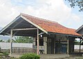 Bangunan halte Cikoya yang sudah dipindah ke Museum Kereta Api Ambarawa