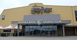 De yngong fan 'e studiotoer The Making of Harry Potter.