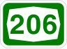 Route 206 shield}}