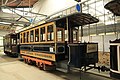 Triebwagen 308 der GLSt (1896), ei­ner der äl­tes­ten be­triebs­fä­hi­gen Trieb­wa­gen mit ori­gi­na­ler Trak­tions­aus­rüs­tung
