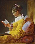 La liseuse, Fragonard