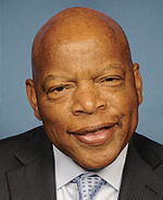 Rep. John Lewis, who championed the legislation for the museum after Rep. Leland's death in a plane crash in 1989 Johnlewis.jpg