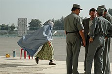 Afghan police officers in Kabul.