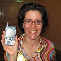 Kara Swisher, technology columnist for the Wall Street Journal and a prominent author and commentator on the Internet.