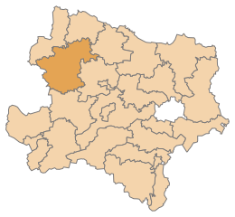 Distret de Zwettl - Localizazion