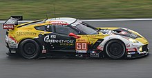 The Chevrolet Corvette C7.R at the 2015 6 Hours of Shanghai.