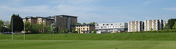 View from the sports fields Leeds Trinity University wide May 2017.jpg