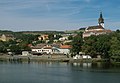 Litoměřice, la catedral (la Katedrála svatého Štěpána) desde Mlékojed