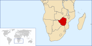 (en) Zimbabwe Location (he) מיקום זימבבואה