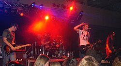 Madsen esiintymässä vuonna 2005.