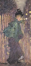 Lady on the Boulevard / The Green Cape, 1892