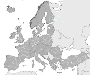 NUTS 1 in Europe (prior to 2018)