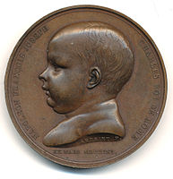 Medalla conmemorativa del nacimiento de Napoleón II de Francia (1811-1832)