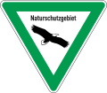 Variante des in Westdeutschland bis 1994 üblichen Schilds mit dem Seeadler