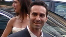 Carbonell arrives at The Dark Knight premiere in New York City, 2008