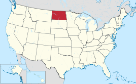 Koartn vo da USA, Noad-Dakota hervorgehoben