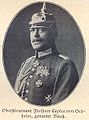 Oberstleutnant Frhr. Hans Wolfgang Capler von Oedheim genannt Bautz, 1914 Kommandeur des Dragonerregiments „Königin Olga“ (1. württembergisches) Nr. 25