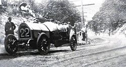 Only Model A Racytype Torpedo am Port Jefferson Hill Climb (1910)