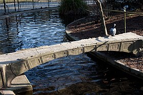 Le pont de Louis Vicat et Joseph Vicat avant restauration en 2012.