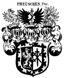 Wappen der Freiherren von Preuschen