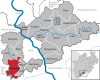 Lage der Stadt Rheinbach im Rhein-Sieg-Kreis