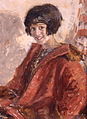 Maria Vinca, Ritratto della nipote Didi (olio su tela) Collezione privata