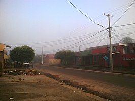 Straat in Água Clara