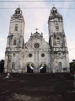 Historic Catholic church in Safotu, 2007