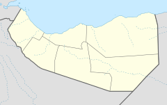 Mapa lokalizacyjna Somalilandu