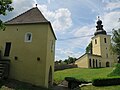 Tor- und Glockenturm der Kirchenburg