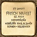 Frisch Margit, Hegedus Gyula utca 34