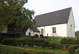 Svedvi kyrka i september 2010