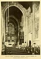 Washington Memorial Chapel, interior completed 1921.