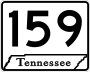 State Route 159 marker