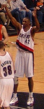 Theo Ratliff was selected 18th overall by the Detroit Pistons. Theo Ratliff free throw cropped.jpg