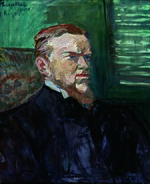 Toulouse-Lautrec - Retrato de Octave Raquin