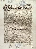 Miniatura Traktat z Tordesillas