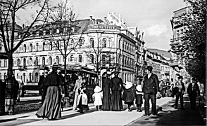 Bismarckplatz in 1895