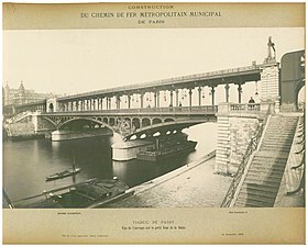 Le viaduc en 1906.