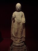 Northern Zhou statue of the Buddha. Xi'an (Shaanxi).