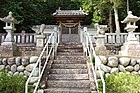 八柱神社中門 （御船町、2019年（令和元年）8月）