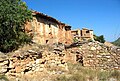 Detall de construcció tradicional a Casas de la Balsa (Ademús), any 2008