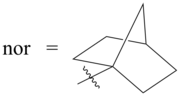 Die 1-Norbornyl-Gruppe (nor- bzw. 1-nor)