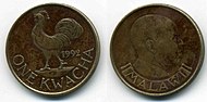 Jednokwachová mince, ražba z roku 1992